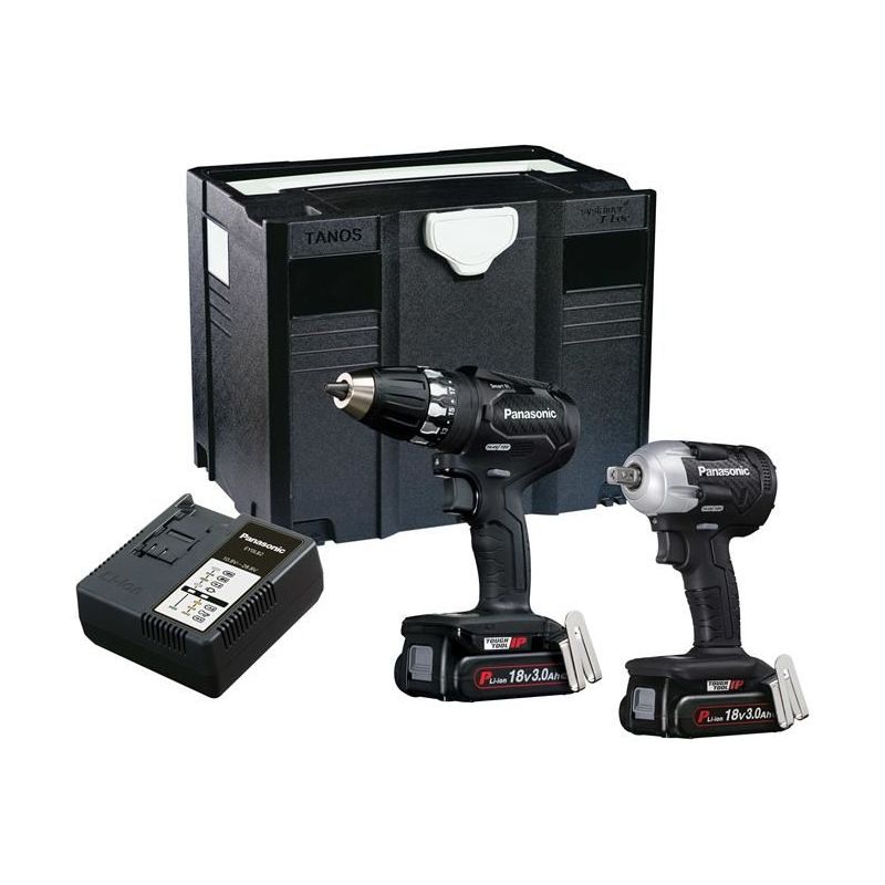 Panasonic EYC232PN Twin Pack 18V 2 x 3.0Ah Li-ion Panasonic - Dynamic Drive