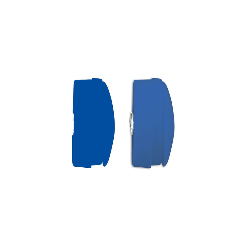 Connect 31541 Number Plate Self-Tappers No.8 x 3/4in. Blue 100pc Connect - Dynamic Drive