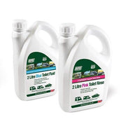 Eco Friendly Chemical Toilet Fluid & Rinse 2L Twin Pack for Caravan & Motorhome Maypole - Dynamic Drive