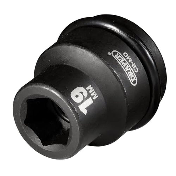 Draper HI-TORQ 6 Point Impact Socket, 3/4" Sq. Dr., 19mm 28660 Draper - Dynamic Drive