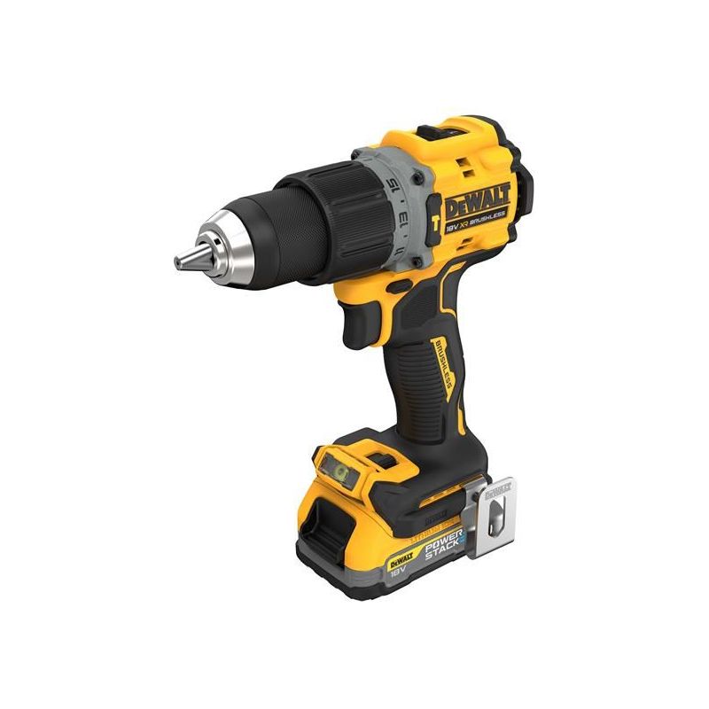 Dewalt Power Tools DCD805E2T XR BL G3 Combi 18V 2 x 1.7Ah POWERSTACK™ Li-ion DeWALT Power Tools - Dynamic Drive