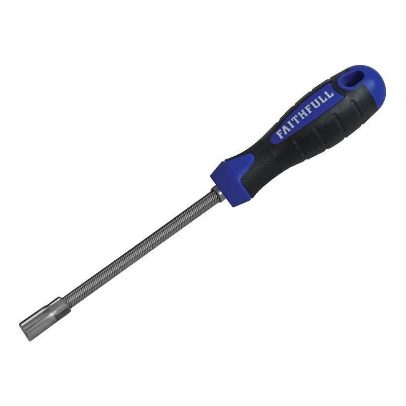 Faithfull Flexi Drive Hose Clip Driver 7mm Hex Faithfull - Dynamic Drive