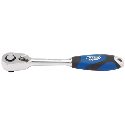 Draper Soft Grip Reversible Ratchet, 3/8" Sq. Dr., 72 Tooth 26503 Draper - Dynamic Drive