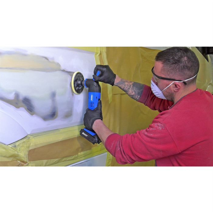 Draper D20 20V Dual Action Sander/Polisher - Bare 55741 Draper  - Dynamic Drive