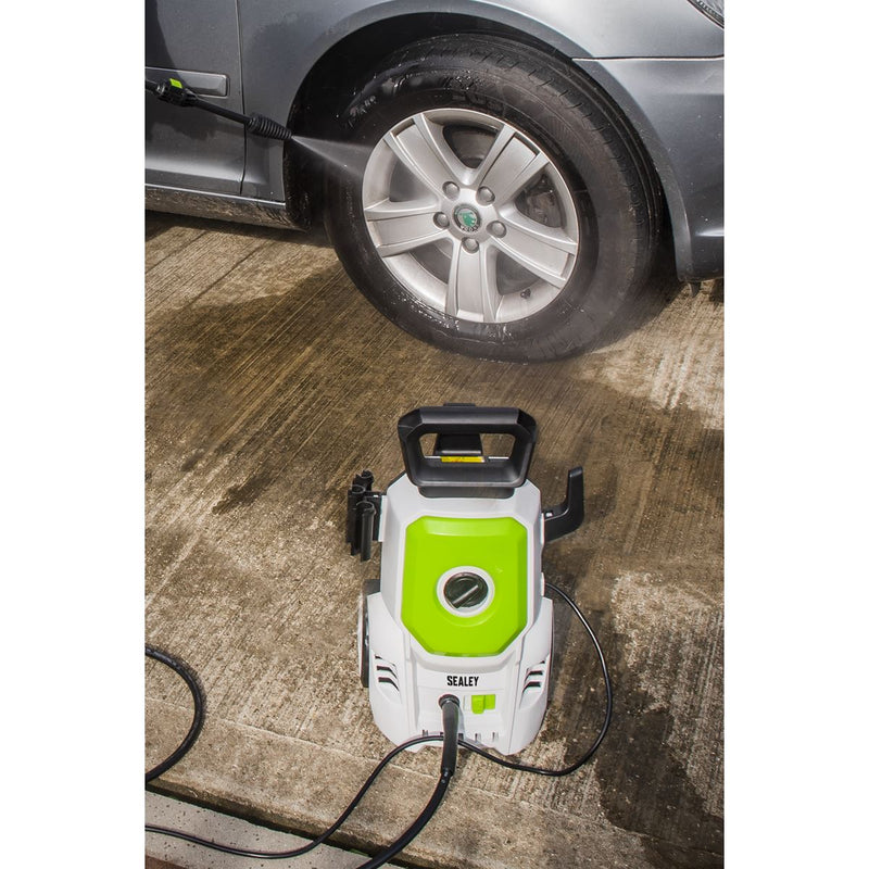 Sealey Pressure Washer with Snow Foam 100bar 390L/hr PW1610COMBO Sealey - Dynamic Drive