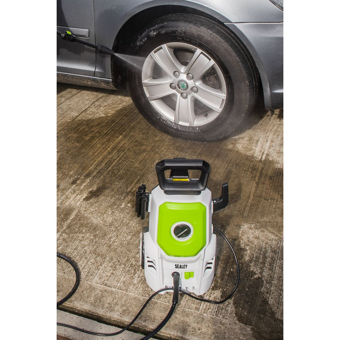 Sealey Pressure Washer with Snow Foam 100bar 390L/hr PW1610COMBO Sealey - Dynamic Drive