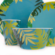 16 Piece Jungle Melamine Tableware Set Summit - Dynamic Drive