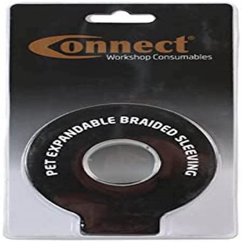 Connect Expandable Braided Sleeving 12mm 5m coil in a clam blister 37111 Tool Connection - Dynamic Drive