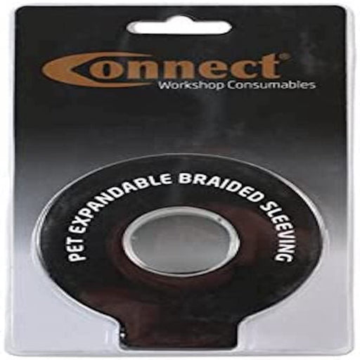 Connect Expandable Braided Sleeving 12mm 5m coil in a clam blister 37111 Tool Connection - Dynamic Drive