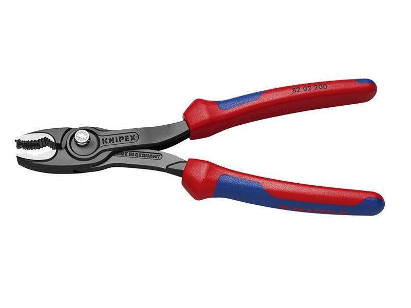 Knipex TwinGrip Slip Joint Pliers Multi-Component Grip 200mm Knipex - Dynamic Drive