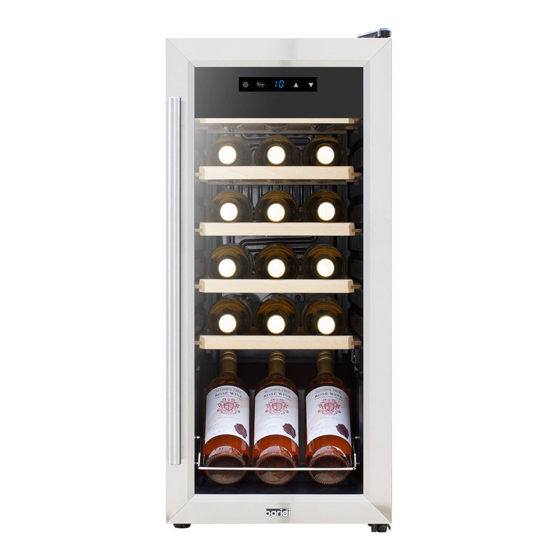 Baridi 18 Bottle Wine Fridge & Cooler - Stainless Steel DH29 Baridi - Dynamic Drive