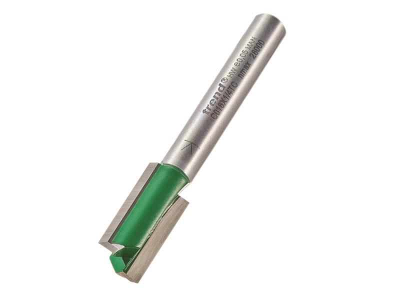 Trend C016 x 1/4 TCT Two Flute Cutter 10.0 x 19.1mm Trend - Dynamic Drive