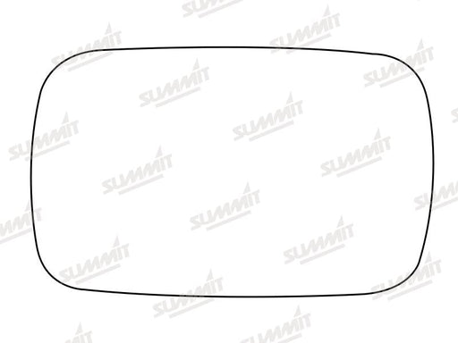 Summit Stick-On Standard Mirror Glass fits Ford Fiesta RHS LHS Summit - Dynamic Drive