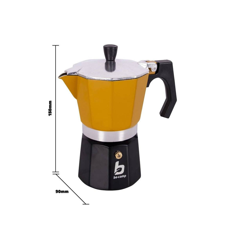 Bo-Camp Industrial Collection Percolator Hudson Yellow 3 Cups Bo-Camp - Dynamic Drive