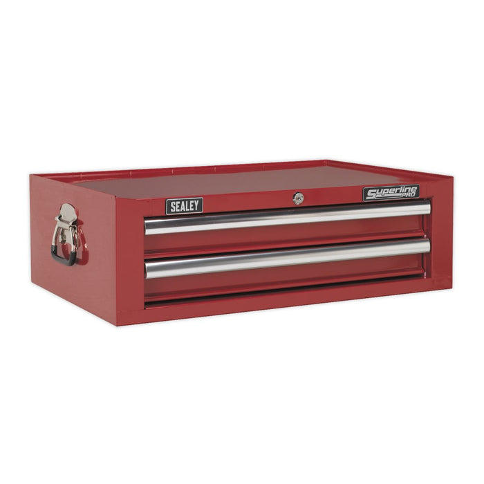 Superline PRO Tool Chest Combination 14 Drawer with 446pc Tool Kit - Red Superline Pro - Dynamic Drive