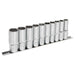 Sealey Premier 10pc 1/2" Total Drive Socket Set 13-24mm Hex Spline Trx-Star Sealey  - Dynamic Drive