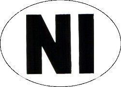 W4 Ni Sticker Large Oval 37173 W4 - Dynamic Drive