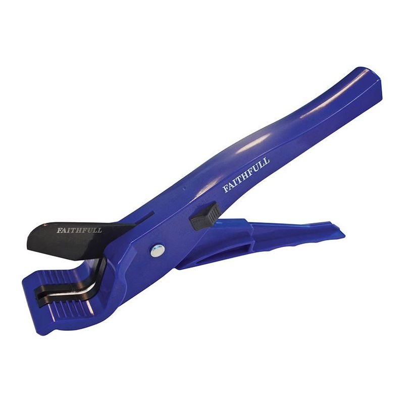 Faithfull Plastic Pipe Cutter 3-28mm Capacity Faithfull - Dynamic Drive