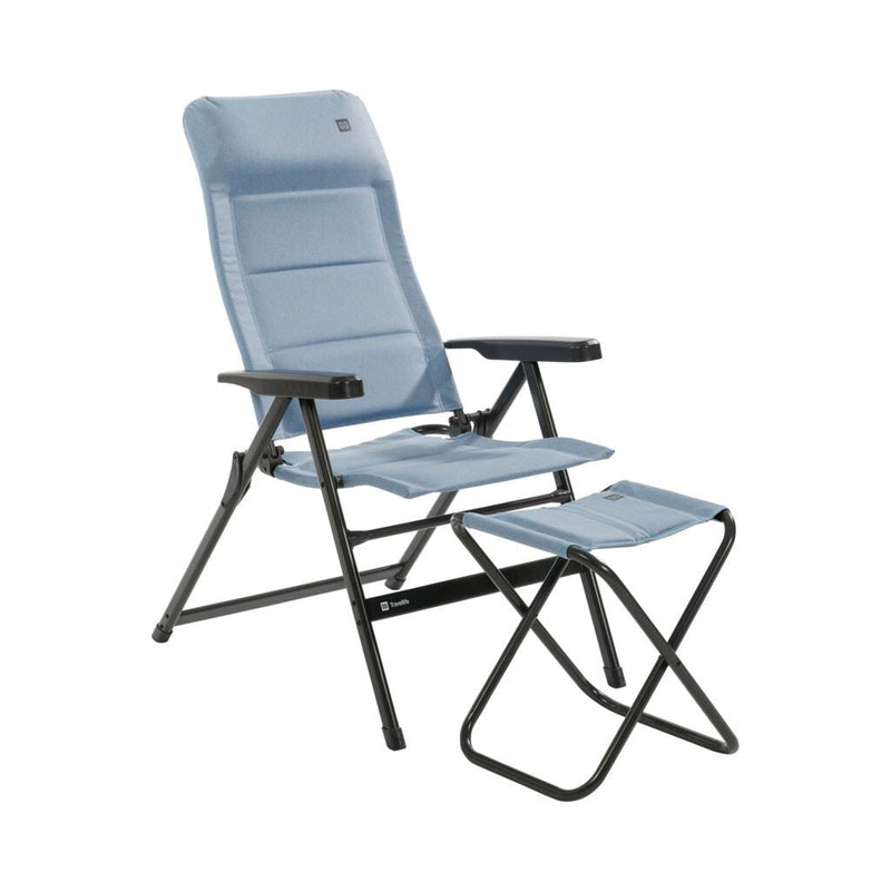 Travellife Lago Recliner Comfort Wave Blue 2129920 Travellife - Dynamic Drive