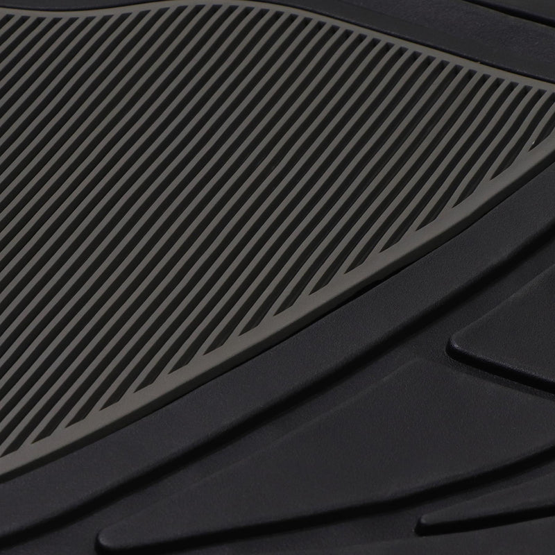 Streetwize Universal Rubber Mat Set - Luxury (With Full Cross Rear) - 4 Piece Streetwize  - Dynamic Drive