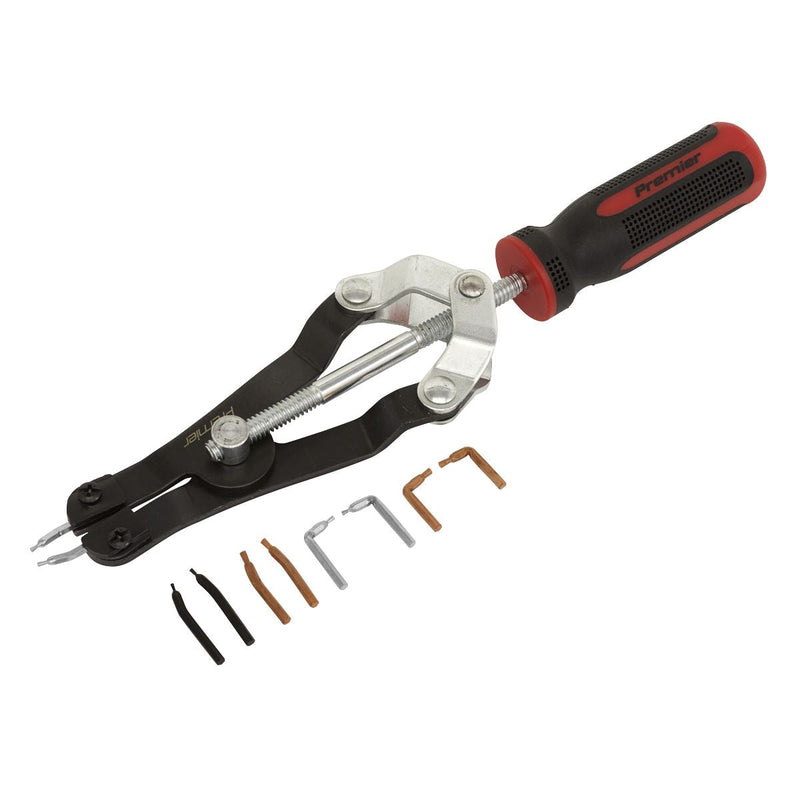 Sealey Circlip Pliers Professional Internal/External Heavy-Duty AK8451 Sealey - Dynamic Drive