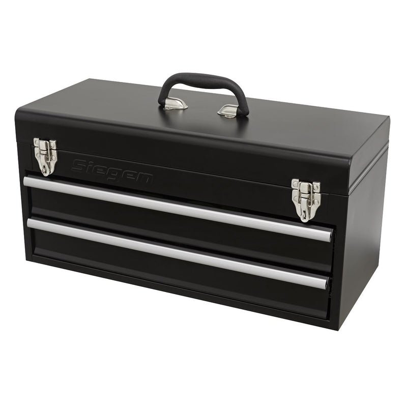 Sealey Portable Tool Chest 2 Drawer with 90pc Tool Kit S01055 Sealey - Dynamic Drive