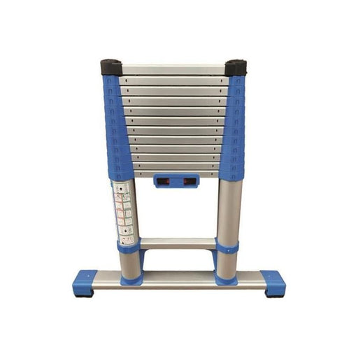 Zarges Compactstep L Telescopic Ladder & Stabiliser Bar 3.2m Zarges - Dynamic Drive