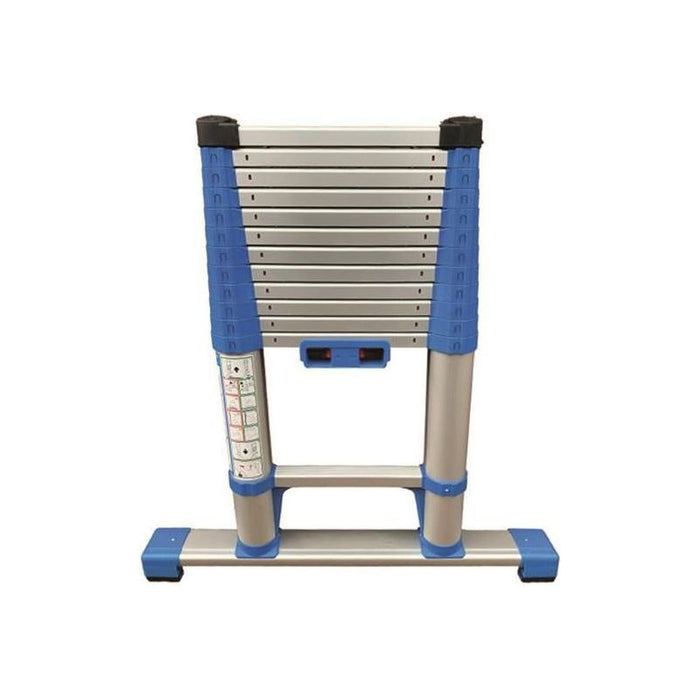 Zarges Compactstep L Telescopic Ladder & Stabiliser Bar 3.2m Zarges - Dynamic Drive