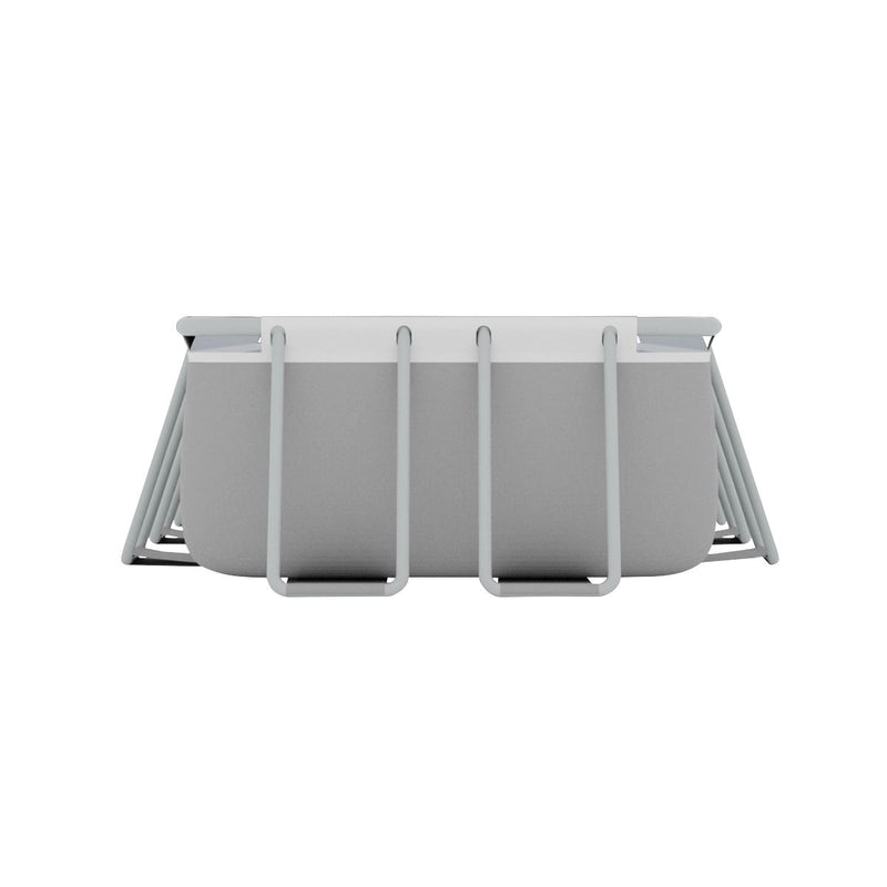 Dellonda Deluxe Steel Frame Swimming Pool with Filter Pump 13ft DL21 Dellonda - Dynamic Drive