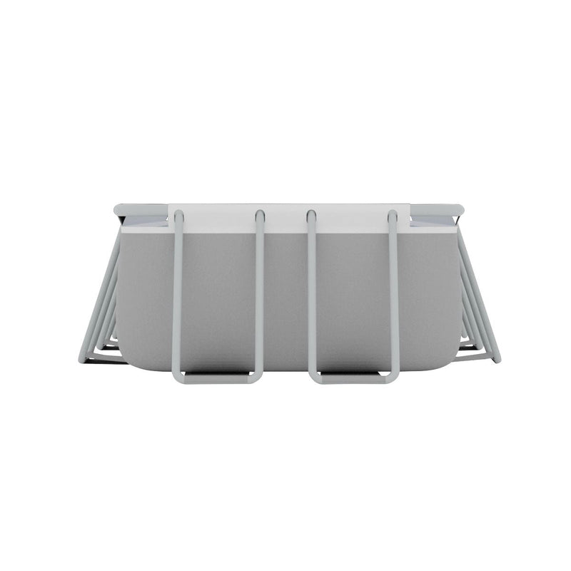 Dellonda Deluxe Steel Frame Swimming Pool with Filter Pump 13ft DL21 Dellonda - Dynamic Drive