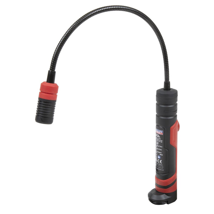 Sealey Rechargeable Flexi Magnetic Pick-Up Tool Light 3W SMD LED LEDFLEXPT Sealey - Dynamic Drive