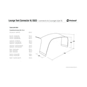 Outwell Lounge Tent Lounge Connector XL Outwell - Dynamic Drive