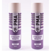 2x Stone Guard White Aerosol Spray Autotek AT00SGW500 UNDERSEAL 500 ML AEROSOL Autotek - Dynamic Drive