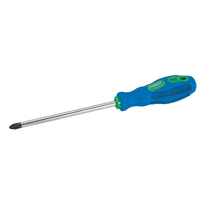 Silverline General Purpose Screwdriver Pozidriv PZ2 x 100mm Silverline - Dynamic Drive