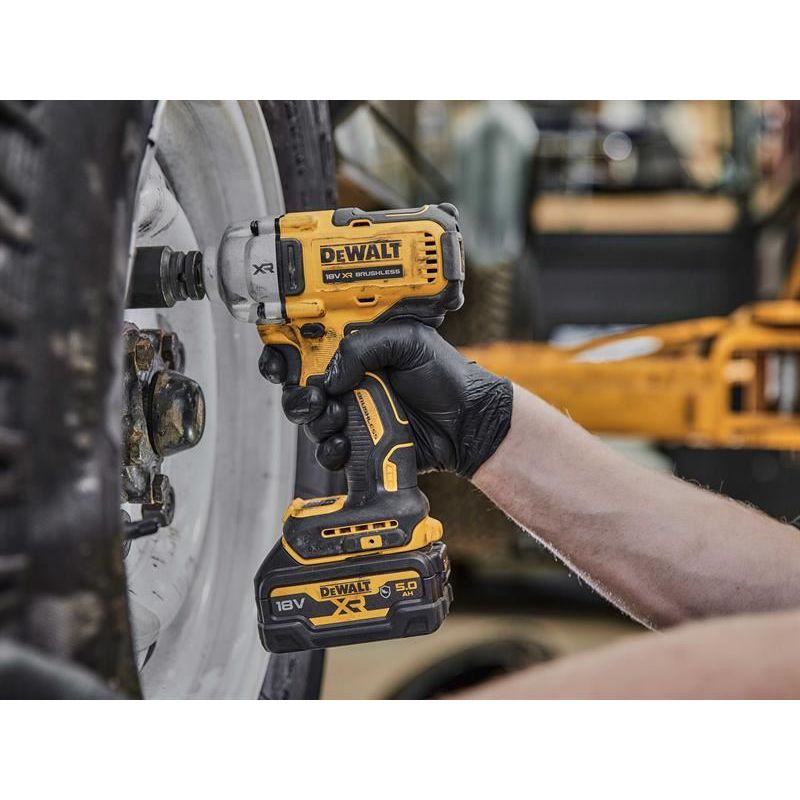 Dewalt Power Tools DCF891P2T XR BL 1/2in Hog Ring Anvil Impact Wrench 18V 2 x 5.0Ah Li-ion DeWALT Power Tools - Dynamic Drive