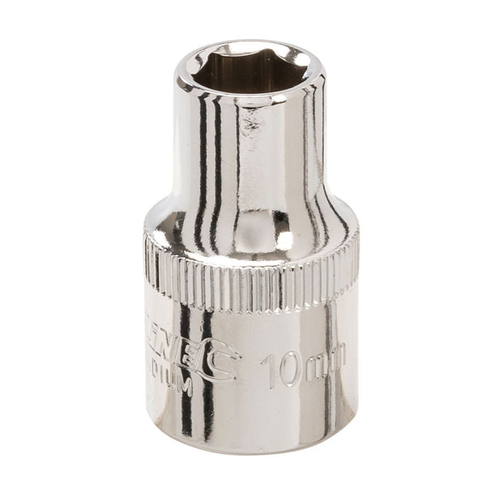 Silverline Socket 1/2" Drive 6pt Metric 10mm Silverline - Dynamic Drive