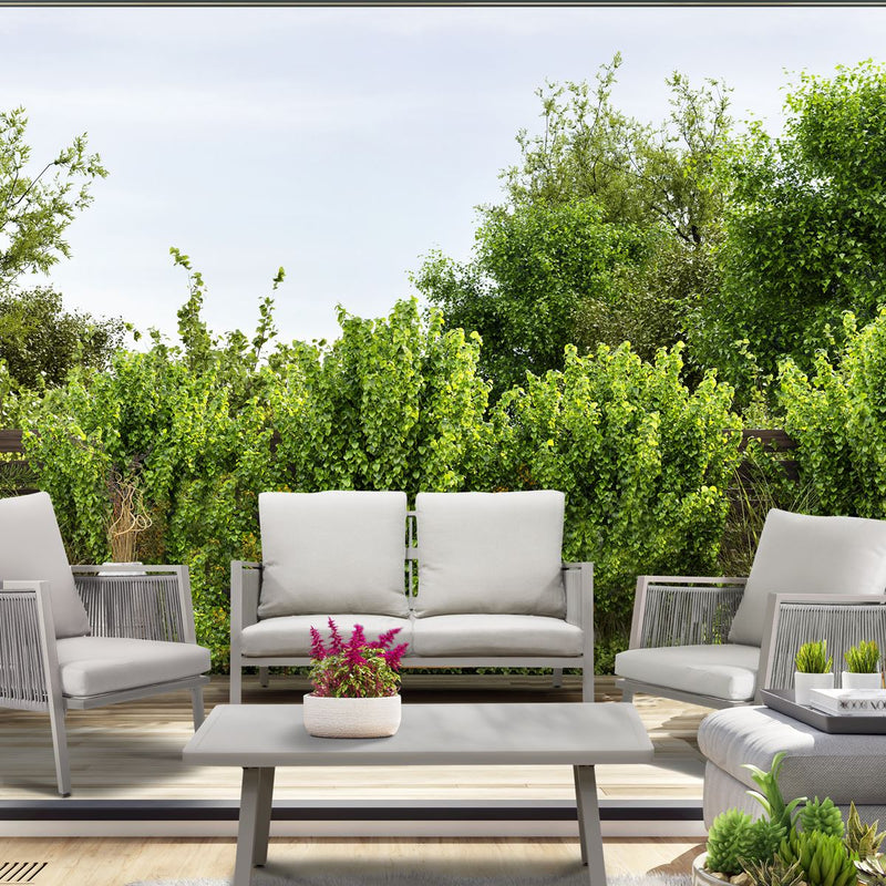 Dellonda Fusion 4 Piece Outdoor Set Dellonda  - Dynamic Drive
