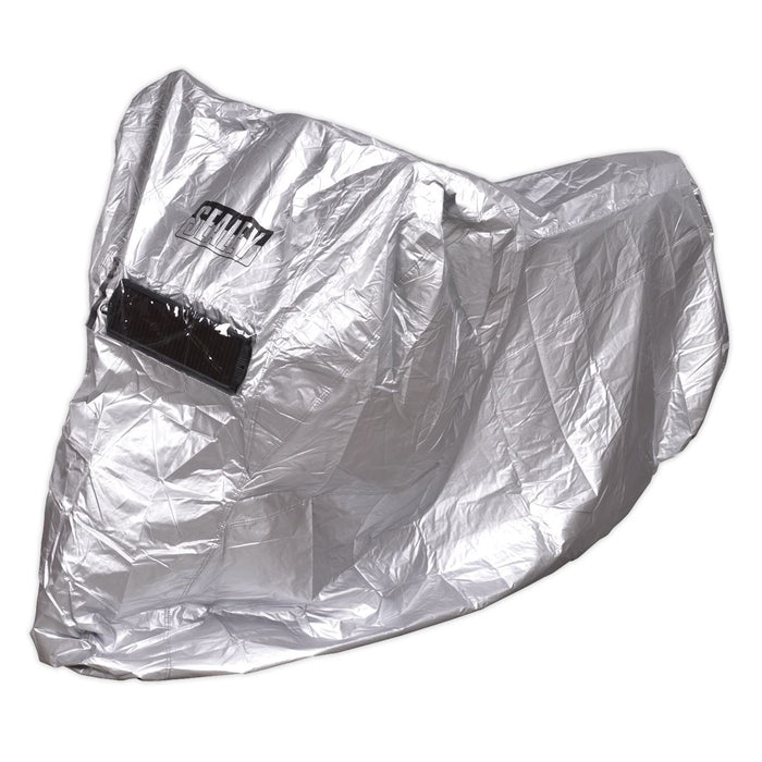 Sealey Motorcycle Cover Large 2460 x 1050 x 1370mm MCL Sealey - Dynamic Drive