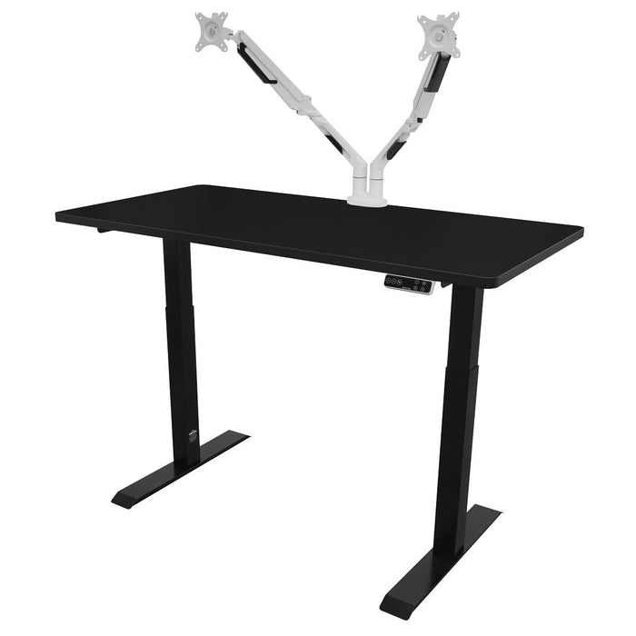 Dellonda Electric Height Adjustable Standing Desk 1400 x 700mm Dual Motor 100kg Dellonda - Dynamic Drive