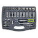 Sealey Socket Set 34pc 3/8"Sq Drive 6pt WallDrive® Metric Sealey  - Dynamic Drive