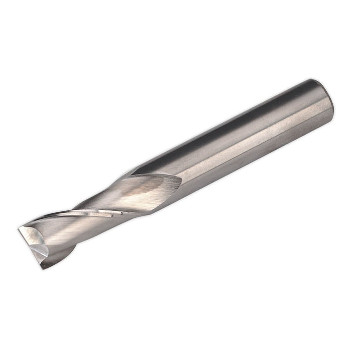 Sealey HSS End Mill 12mm 2 Flute SM2502EM12 Sealey  - Dynamic Drive