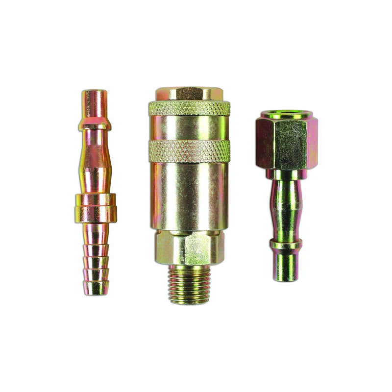Connect Fastflow Air Coupling Kit 1/4" BSP 37097 Tool Connection - Dynamic Drive
