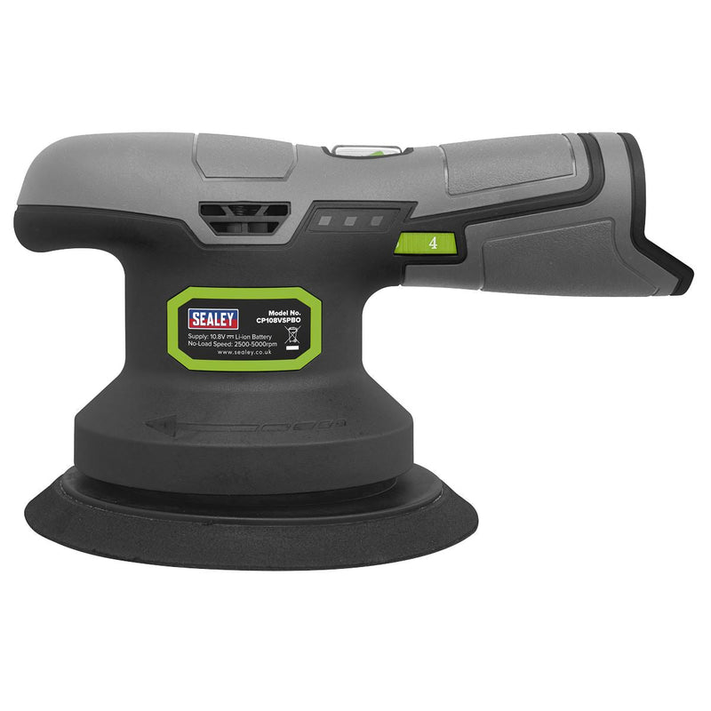 Sealey Dual Action Sander/Polisher Kit 10.8V SV10.8 Series150mm CP108VSP Sealey - Dynamic Drive