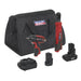Sealey 2 x SV12 Series Cordless Power Tool Combo Kit 12V - 2 Batteries Sealey - Dynamic Drive