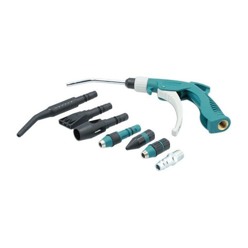 Laser Air Blow Gun Kit 9pc 7835 Laser - Dynamic Drive