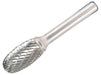 Dormer Solid Carbide Rotary Bright Burr Oval 16mm x 6mm Dormer - Dynamic Drive