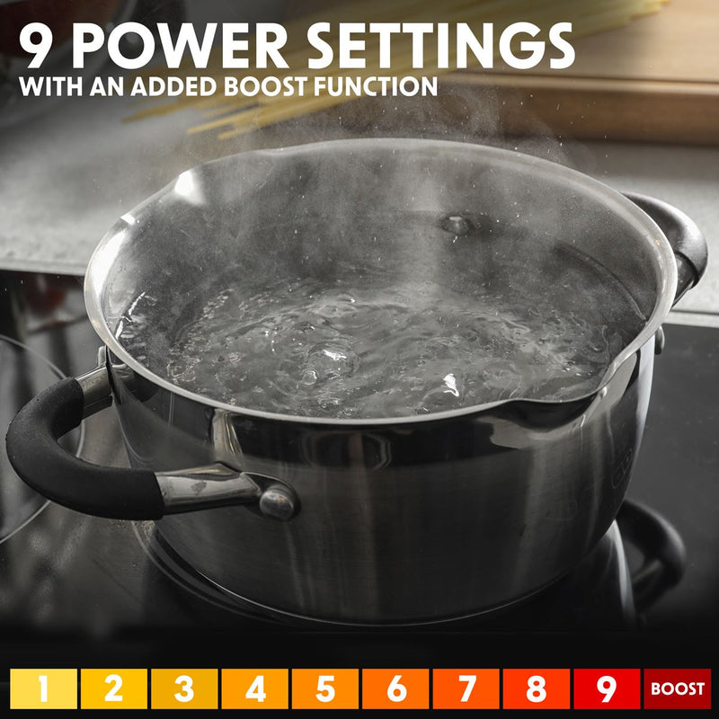 Baridi Integrated Induction Hob with 4 Cooking Zones 60cm 6800W Output Baridi - Dynamic Drive