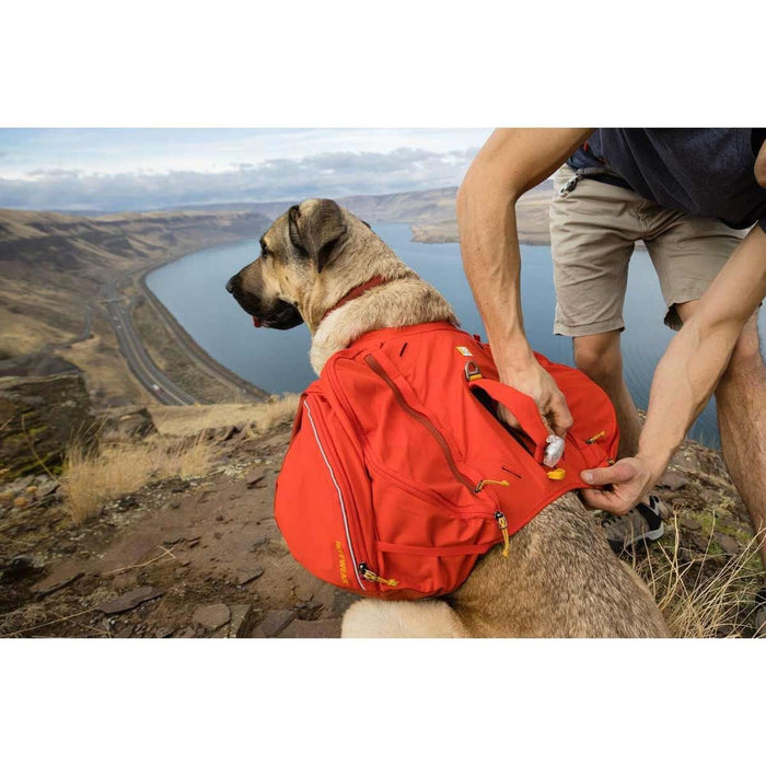 Ruffwear Palisades Dog Backpack in Red Sumac (Medium) Ruffwear - Dynamic Drive