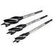Draper 4 Fluted Auger Bit Set, 165mm (3 Piece) 54634 Draper - Dynamic Drive