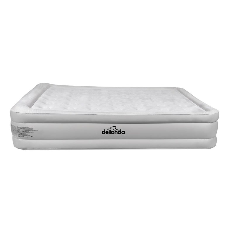 Dellonda Raised Air Bed with Removable Electric Pump & Storage Bag - Queen Dellonda - Dynamic Drive